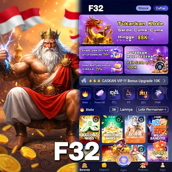 F32 Maxwin Pola Gacor Hari Ini