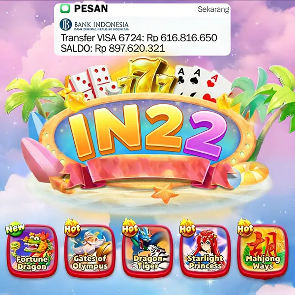 IN22 Slot Anti Rungkad Indonesia